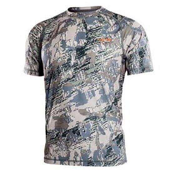 Sitka CORE Lightweight Crew SS Shirt, Optifade Open Country, Quick-Dry, Odor Control, XXL, Performance Fit (10065-OB-XXL)