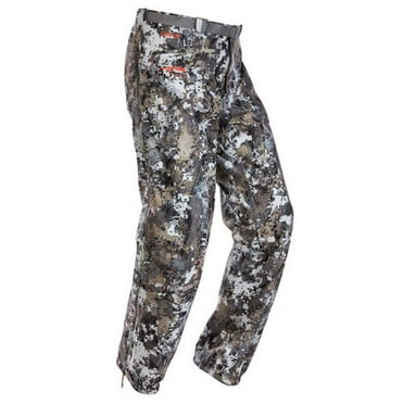 Sitka Downpour Pant in Elevated II Camo | Polyester