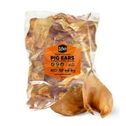 Sitka Farms Premium Pig Ears for Large Small And Medium Dogs 50 Count