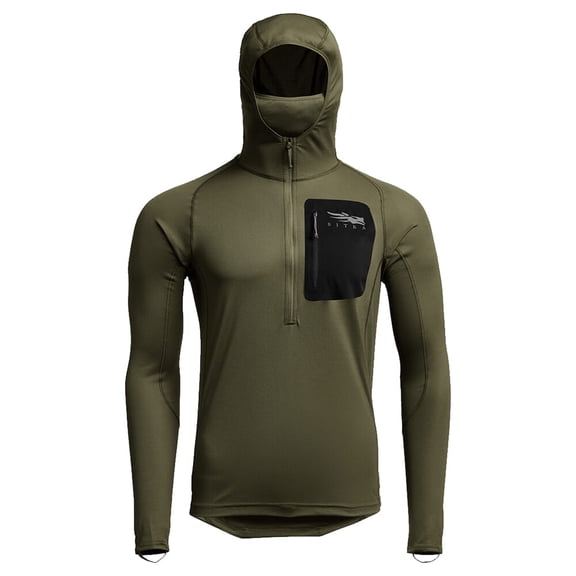 Sitka Gear CORE Lightweight Hoody, Covert Black, XX-Large, Performance Hunting Apparel (10066-CVB-XXL)
