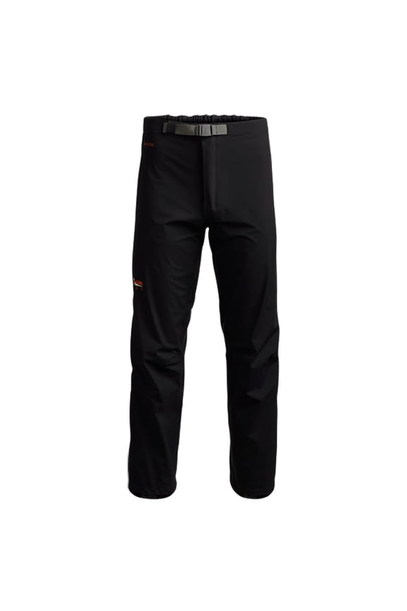 Dew Point Pant, Waterproof, Sitka Black, XX-Large, Lightweight Hunting Apparel (50255-BK-XXL)