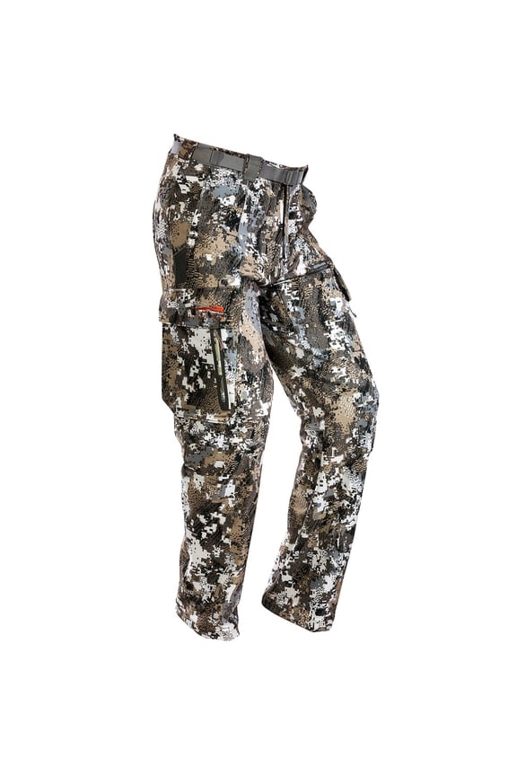 Equinox Pant Optifade Elevated II, Waterproof Seat, 4-Way Stretch, Cargo Pockets, 34T (50261-EV-34T)