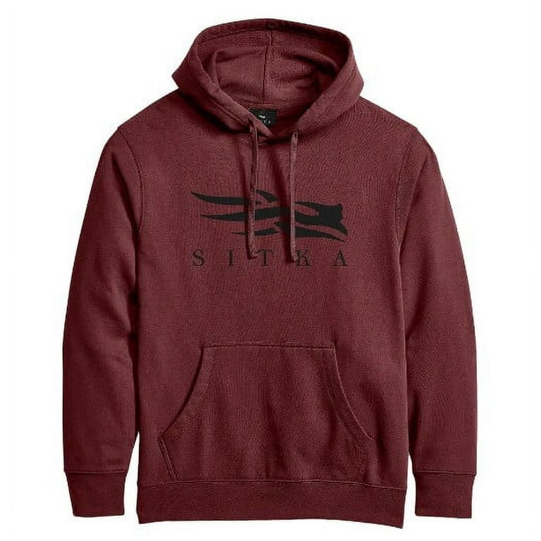 Sitka Gear Icon Pullover Hoody Dark Red X Large 600269 DAR XL Walmart