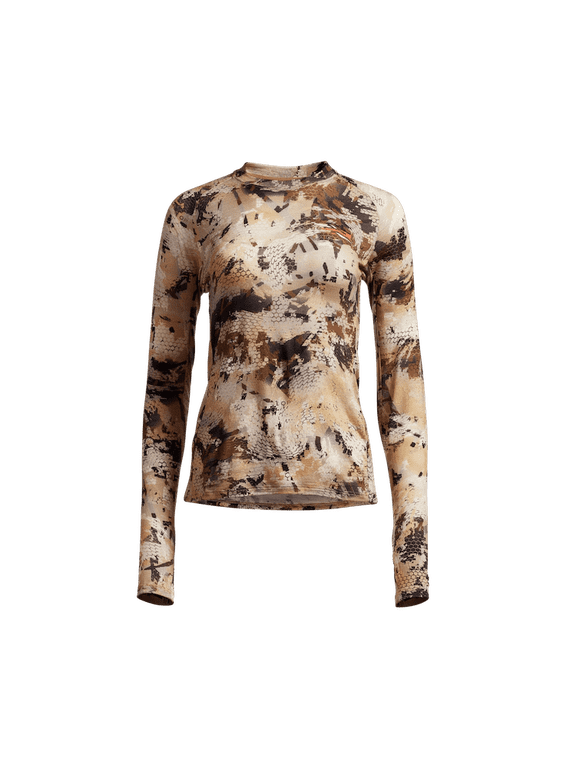 Women's CORE Merino 120 Long Sleeve Crew, Waterfowl Marsh, X-Large (600169-WL-XL)