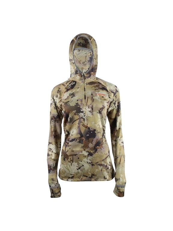 Women's Fanatic Hoody, Optifade Waterfowl Marsh, Large, Camouflage Hunting Apparel (70021-WL-L)