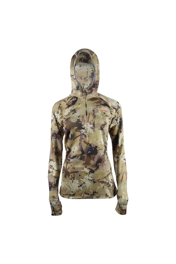 Women's Fanatic Hoody, Optifade Waterfowl Marsh, Medium, Camouflage Hunting Apparel (70021-WL-M)