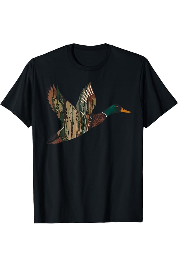 Sitka Mallard Dux Waterfowl Hunting Gear Duck Camo Men T-Shirt