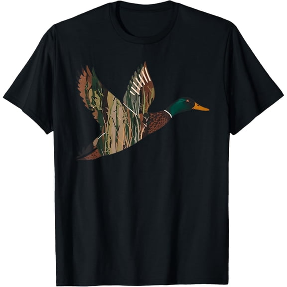 Sitka Mallard Dux Waterfowl Hunting Gear Duck Camo Men T-Shirt