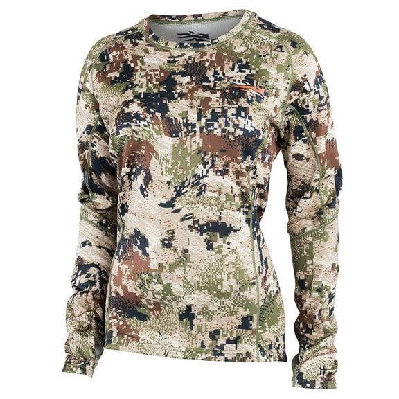 Sitka Women's Core Mid Wt Crew - LS Optifade Subalpine X Large 10078-SA-XL