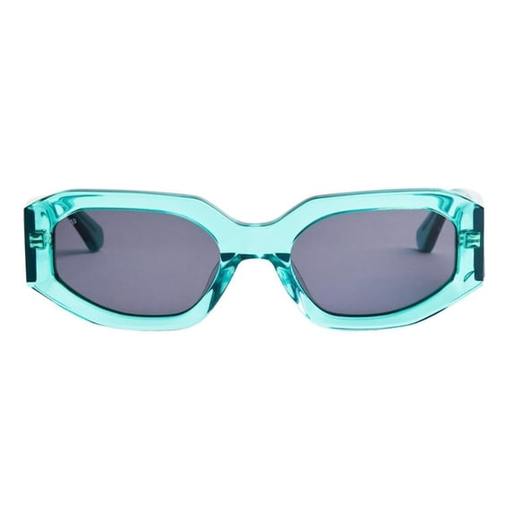 Sito Shades Juicy Sunglasses with Handmade Plant-Based Acetate Frame, CR 39 Lenses and UV Protection (Appletini-Iron Gray Polar)