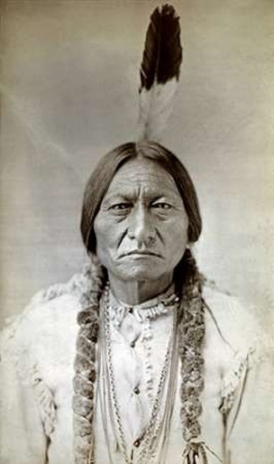 Sitting Bull Canvas Art - DF Barry (24 x 36)