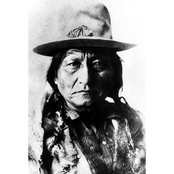 Sitting Bull. Courtesy Csu Archives Everett Collection History (24 x 36)
