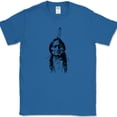 thumbnail image 1 of Sitting Bull Indian T-Shirt Funny Native America Trendy Graphic Gift Tee - Royal Blue, 3XL, 1 of 1