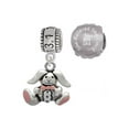 thumbnail image 1 of Sitting Bunny with Easter Egg 13.1 Half Marathon Run She Believed She Could Charm Beads (Set of 2), 1 of 1