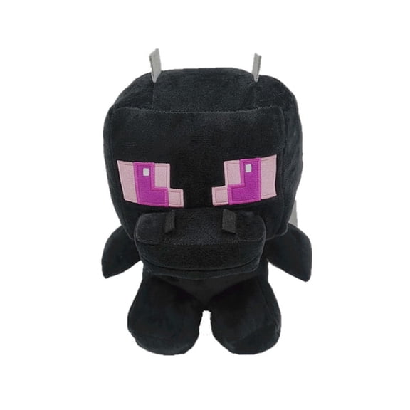 Sitting Ender Dragon Plush Toy 11.0 Inch, Mini Dragon Pixel Style Compact Decorative Plush for Fans Collection Gift