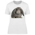 thumbnail image 1 of Sitting French Lop Rabbit T-Shirt Women -Image by Shutterstock, Female Large, 1 of 2
