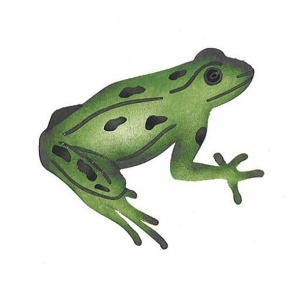 Sitting Frog Wall Stencil SKU #2629 by Designer Stencils