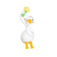 thumbnail image 1 of Sitting Goose Resin Figurine Cute Desk Statue For Computer Car Shelf Home Office Decor, 1 of 9