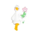 thumbnail image 1 of Sitting Goose Resin Figurine Cute Desk Statue For Computer Car Shelf Home Office Decor, 1 of 9