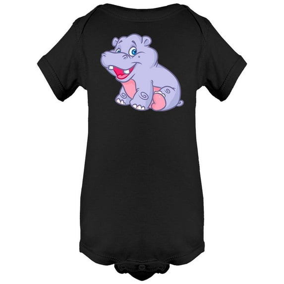 Sitting Hippo Bodysuit Infant -Image by Shutterstock, 24 Months