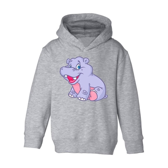 Sitting Hippo Hoodie Toddler -Image by Shutterstock, 5 Toddler