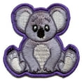 thumbnail image 1 of Sitting Koala Bear Embroidered Iron On Patch, 1 of 2