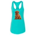 thumbnail image 1 of Sitting Maltese Dog Racerback Tank Women -SPIdeals Designs, Female x-Small, 1 of 4