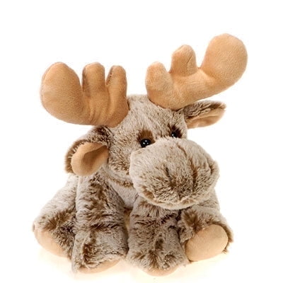 Sitting Bean Bag Moose 9 Plush Stuffed Animal Wildlife Bean Bag Plush Toy Ideal Gift for Kids, Collectors, or Rustic Dcor
