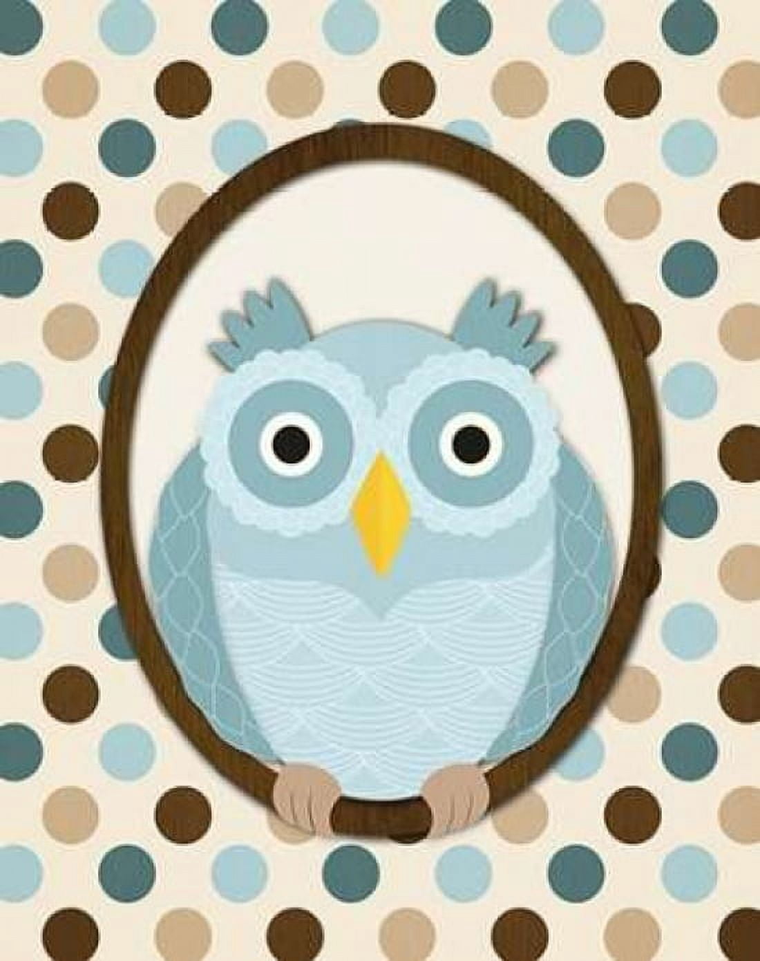 Sitting Owl I Canvas Art - N Harbick (24 x 30)