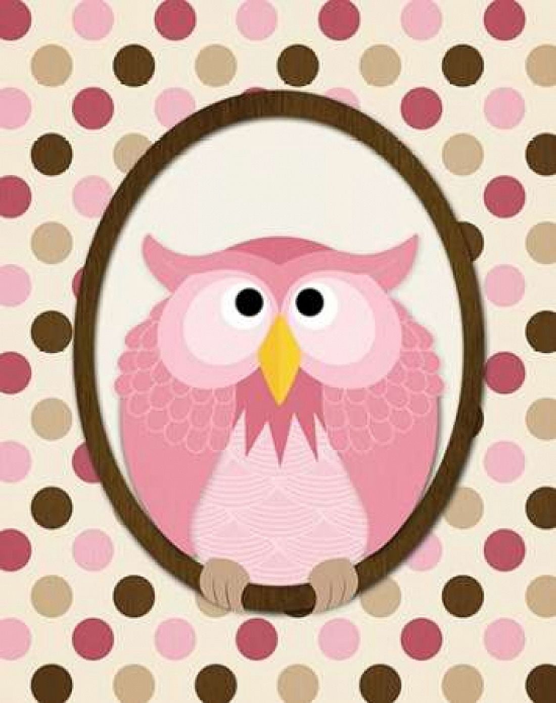 Sitting Owl II Canvas Art - N Harbick (24 x 30)