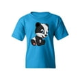 thumbnail image 1 of Sitting Panda T-Shirt Juniors -Image by Shutterstock,  Small, 1 of 4