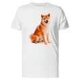 thumbnail image 1 of Sitting Shiba Inu Tee Men's -Image by Shutterstock, 1 of 4