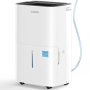 Waykar 80 Pint Dehumidifier for Home & Basements, DOE 25 Pint Up to 5000 Sq. Ft, Energy Star, Continuous Drain Hose, Auto Defrost