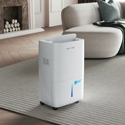 Sitvon Energy Star Dehumidifier 5500 Sq. Ft - Ideal for Large Rooms, Home Basements and Whole House - Powerful Moisture Removal and Humidity Control - 80 Pint