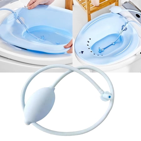 Sitz Bath Flusher Cleaning ,Easy to Store, Portable Bidet Flusher ,for Bidet Toilet Wash Basin Bathtub Postpartum Care, Hemorrhoid Treatment Flusher(90cm/35.43inch)