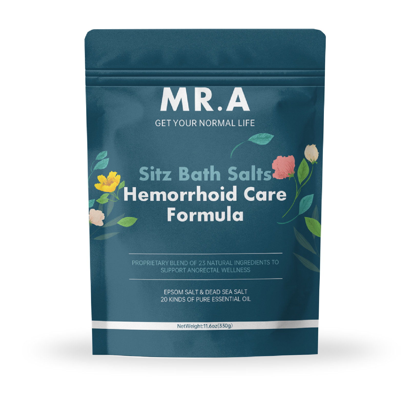 Sitz Bath for Hemorrhoids,Premium Grade 23 Ingredients, Advanced