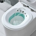 Sitz Bath for Hemorrhoids, Sitz Bath for Toilet Seat, Postpartum Care, Perineum Relief, Sits