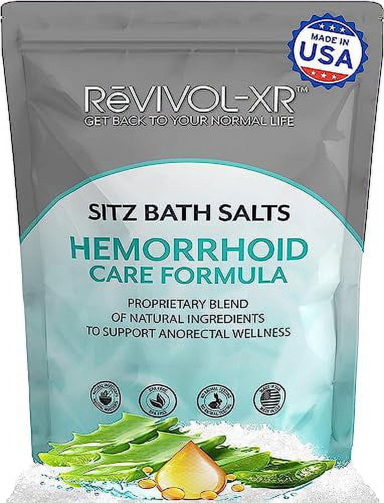 Sitz Bath Mix for Hemorrhoids Soothing Soak Basin, 20 Potent