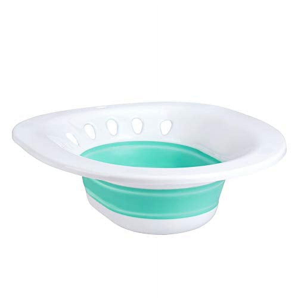 Sitz Bath for Toilet Seat, Foldable Postpartum Care Basin, Sitz Bath