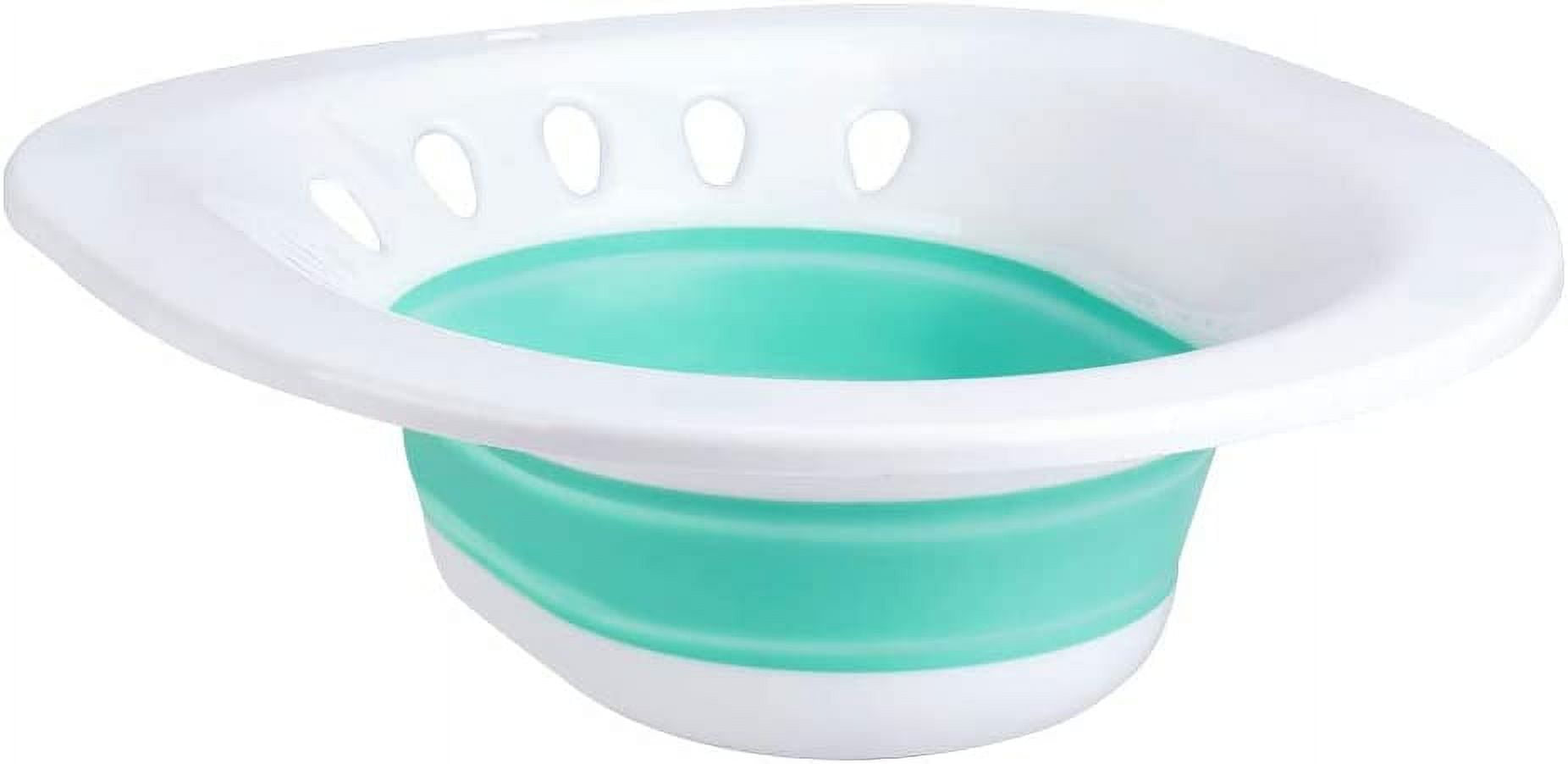 Sitz Bath for Toilet Seat, Foldable Postpartum Care Basin, Sitz Bath