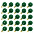 thumbnail image 1 of Sival 70173 - G50 Intermediate Screw Base Transparent Green (25 pack) Christmas Light Bulbs, 1 of 1
