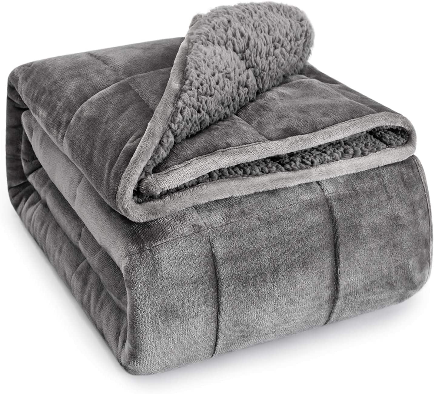 Tranquility Temperature Balancing Weighted Blanket with Washable Cover 12 lbs 2 Pack Walmart