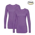 thumbnail image 1 of Sivvan 2 Pack Womens Comfort Long Sleeve T-Shirt / Underscrub Tee, 1 of 4