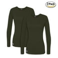 thumbnail image 1 of Sivvan 2 Pack Womens Comfort Long Sleeve T-Shirt/Underscrub Tee, 1 of 4