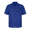 thumbnail image 1 of Sivvan Men's Jacket - Short Sleeves Front-Zippered - S8308 - RYL - XL Royal Blue, 1 of 4