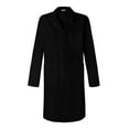 thumbnail image 1 of Sivvan Unisex 39 Inch Lab Coat - Back Pleated - S8802 - Black - L, 1 of 3