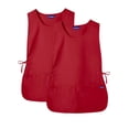 thumbnail image 1 of SIVVAN Unisex Apron - Cobbler Apron 2-Pack - S87002 - Red - X, 1 of 7