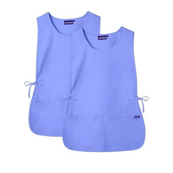 SIVVAN Unisex Apron - Cobbler Apron 2-Pack - S87002 - Ceil Blue - X