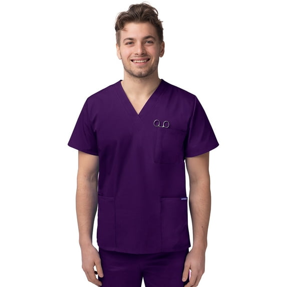 Sivvan Unisex Scrubs V-Neck 3 Pocket Top Available in 12 Colors