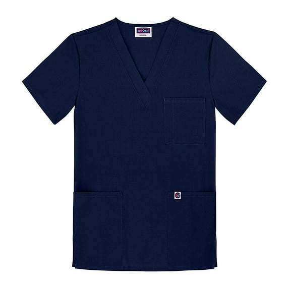 Sivvan Unisex Scrubs V-Neck 3 Pocket Top Available in 12 Colors